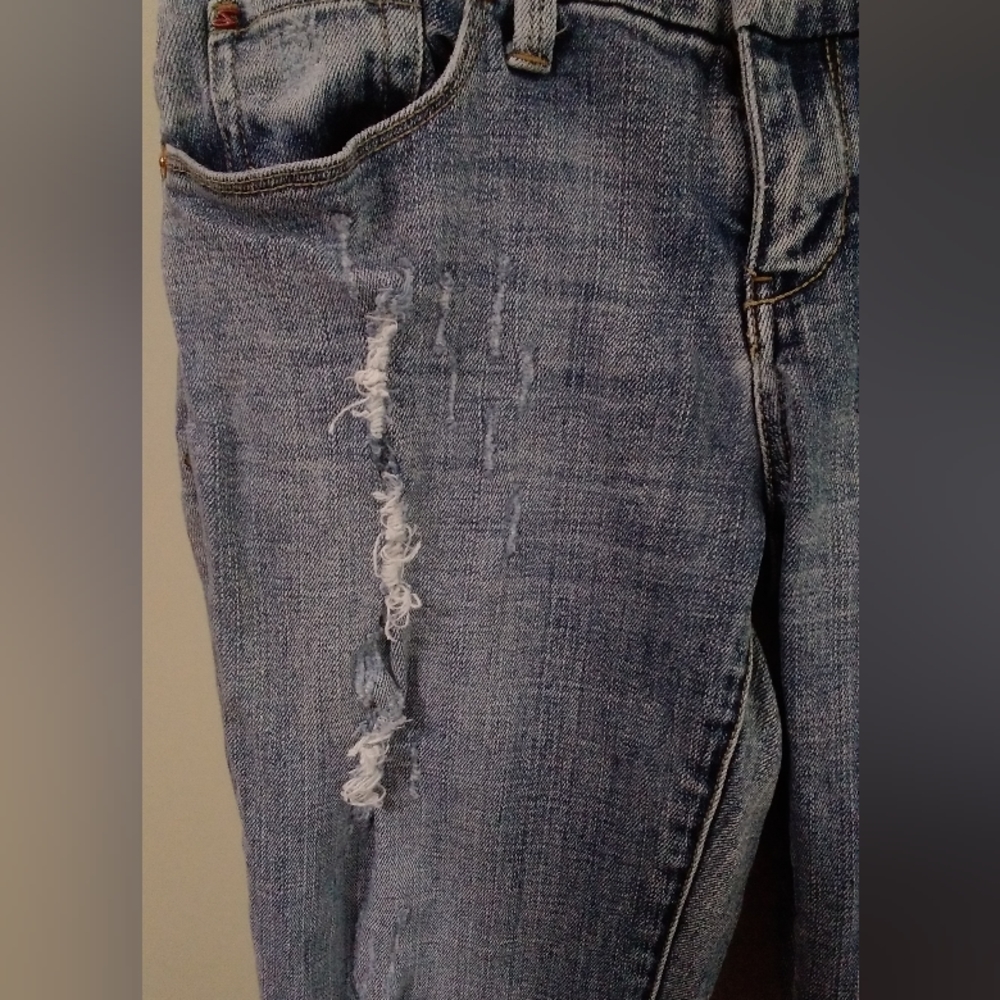 2/$15 Seven7 Boot Cut Distressed Jeans - Picture 2 of 8